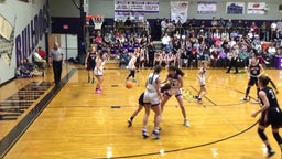 Woodland girls basketball highlights Ranburne High School