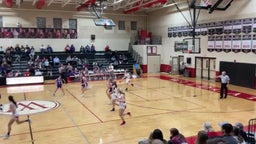 Westminster Christian girls basketball highlights Geraldine High School
