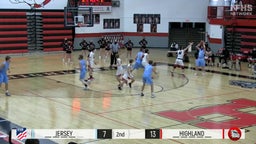 Highland basketball highlights Jersey High School