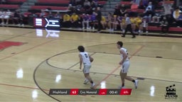 Highland basketball highlights Civic Memorial High School