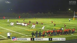 Bennett football highlights Jefferson