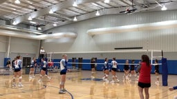 Caston volleyball highlights John Glenn High School