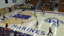 Wrightstown girls basketball highlights Marinette High School