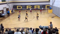 Belle Plaine volleyball highlights Conway Springs