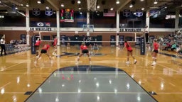 Northwest Guilford volleyball highlights Grimsley