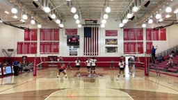 Northwest Guilford volleyball highlights East Forsyth