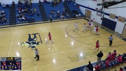 Lincoln Lutheran basketball highlights Auburn High School