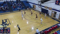 Lincoln Lutheran basketball highlights Sandy Creek High School