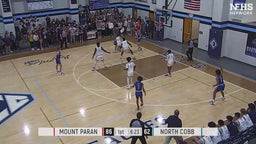 North Cobb Christian basketball highlights Mount Paran Christian School
