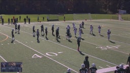 Hamden Hall Country Day football highlights Worcester Academy Prep School