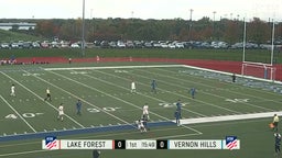 Lake Forest soccer highlights Vernon Hills High School