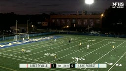 Lake Forest soccer highlights Libertyville High School