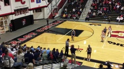 Franklin County girls basketball highlights East Central High School