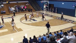 Franklin County girls basketball highlights Rushville High School