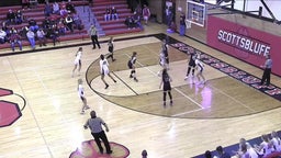 Scottsbluff girls basketball highlights Natrona County High