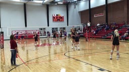 Chase County volleyball highlights Bridgeport High School
