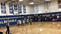 North Rowan girls basketball highlights Albemarle High School