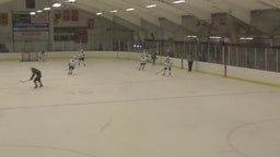 Burr & Burton ice hockey highlights St. Johnsbury Academy High School