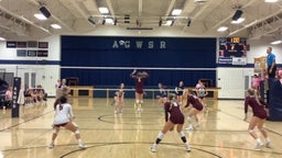 Grundy Center volleyball highlights AGWSR High School