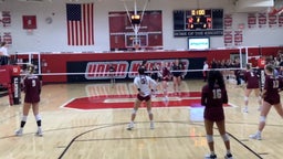 Grundy Center volleyball highlights Denver High School