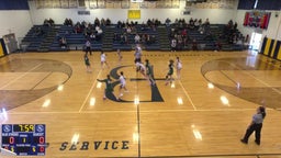 Beaumont School girls basketball highlights Lake Catholic High School
