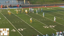 Piedmont football highlights Montgomery Central High School