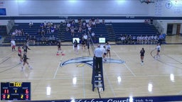 Concordia volleyball highlights Lincoln Christian School
