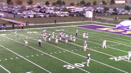 Little Axe football highlights Community Christian High School