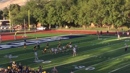 Bonneville football highlights Green Canyon High School