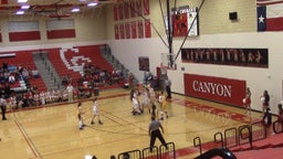 Clemens girls basketball highlights vs. Canyon High School