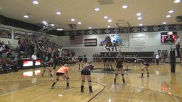 Berthoud volleyball highlights vs. Roosevelt High School