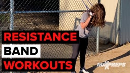 5 more at home workouts using resistance bands