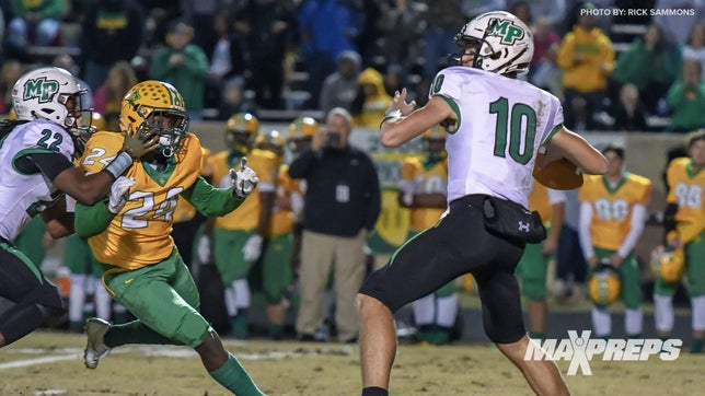 Sophomore highlights of Myers Park's (NC) quarterback Drake Maye.