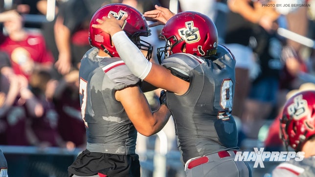 No. 11 JSerra Catholic's 31-20 home win over No. 12 Calabasas on Friday, Sept. 20