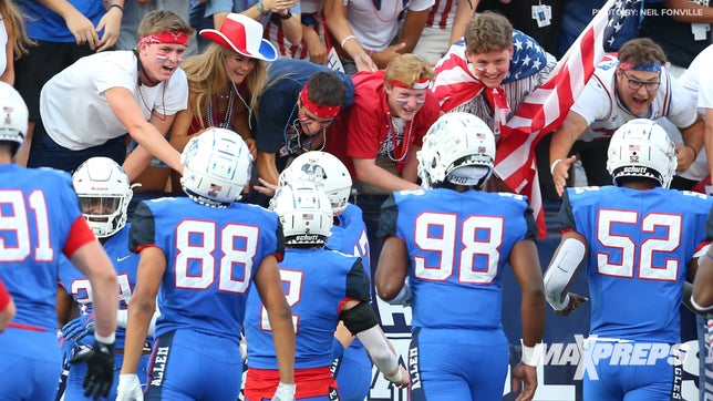 No. 4 Allens's 49-21 win over McKinney on Sept. 27, 2019