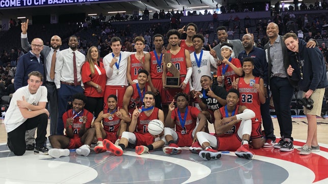 Crossroads wins the 2018 Division 2 CIF State Championship.  Shareef O'Neal put up 29 points, 17 rebounds and 5 blocks in 29 minutes.