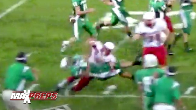 Port Clinton's (OH) Emerson Lowe makes one of the biggest hits of the year.