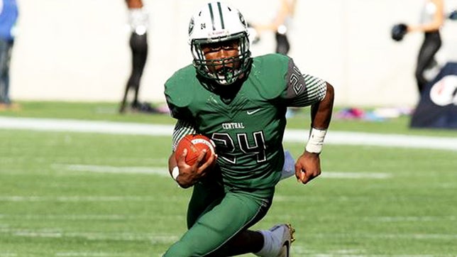 Highlights of Miami Central's (FL) freshmen running back James Cook. 

He is the younger brother of former Central star and current Florida State running back Dalvin Cook.