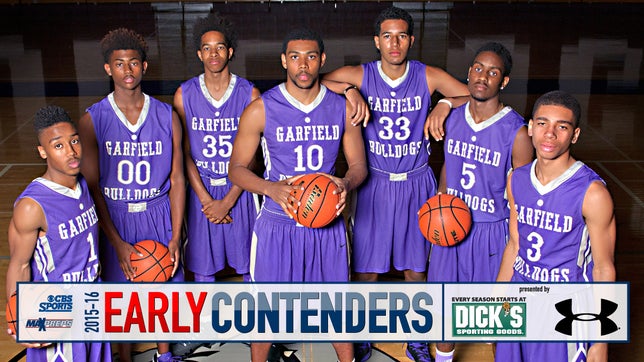 MaxPreps 2015-16 High School Basketball Early Contenders presented by Dick's Sporting Goods and Under Armour - Garfield (WA)