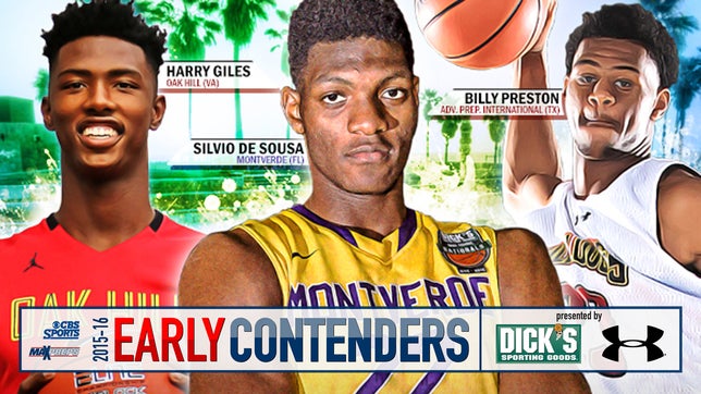 MaxPreps 2015-16 High School Basketball Early Contenders presented by Dick's Sporting Goods and Under Armour.