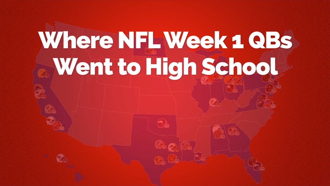 A look back at where all the NFL Week 1 QBs went to high school.