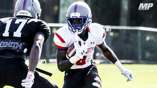 Senior highlights of Deerfield Beach's (FL) 5-star wide receiver Jerry Jeudy.