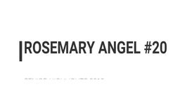 Rosemary Angel Senior Highlights