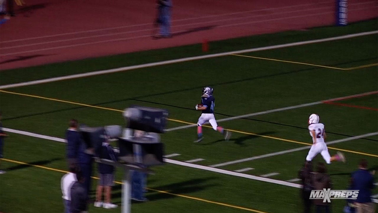 Crescenta Valley (CA) - Jordan Lobianco Punt Return TD. Video by Jake Downey.