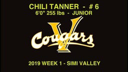 Chili Tanner - Highlights - 2019 Week 1