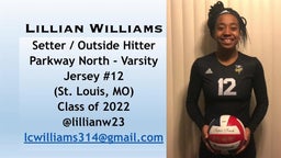 Lillian Williams #12 highlights vs. Parkway Central