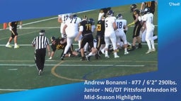 Andrew Bonanni Mid-Season Highlights
