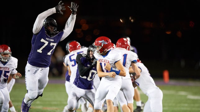 Offensive Lineman/Defensive Lineman Austin Jackson is a must see uncommitted Senior from North Canyon, Arizona