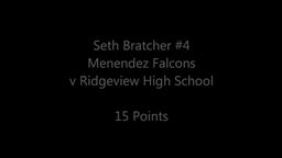 Highlights of Seth Bratcher #4 of the Menendez High School (St. Augustine, FL) 2019-20 Varsity Season
