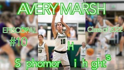 Avery Marsh Sophomore Highlights